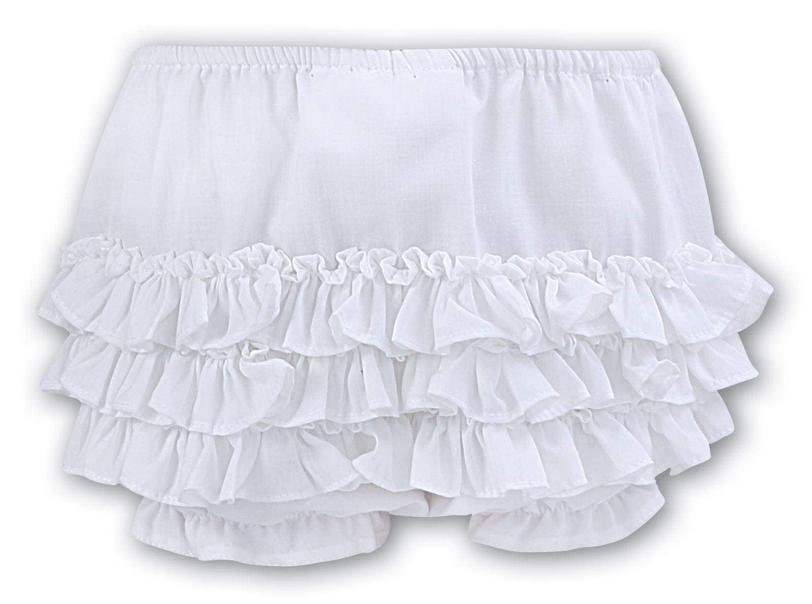 Off White Frilly Knickers - Cybershop Australia