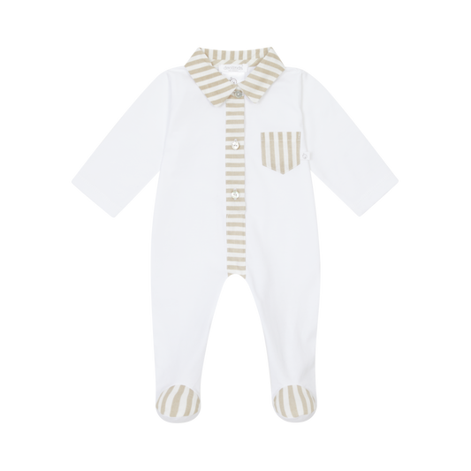 Deolinda baby bits espresso babygrow SS25 DBV25122