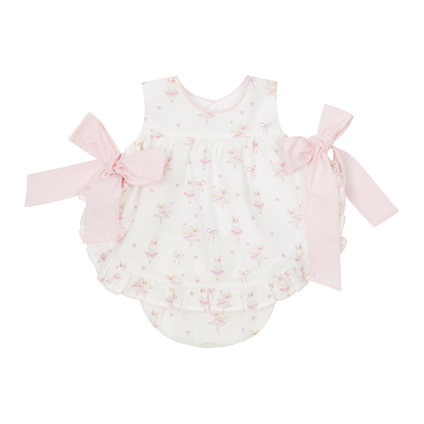 Deolinda baby girls dress & bloomers SS25 DBV25318