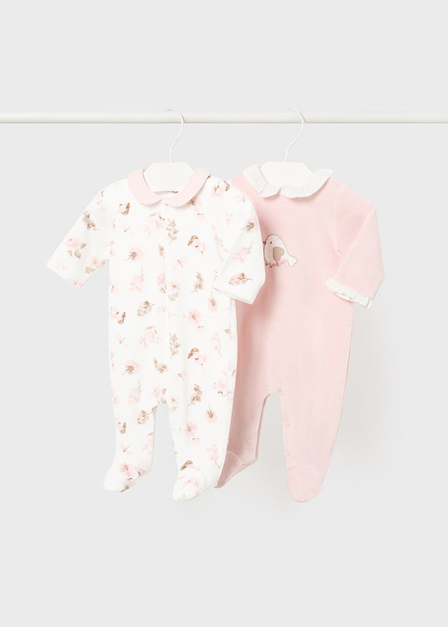 Mayoral pink toon babygrow