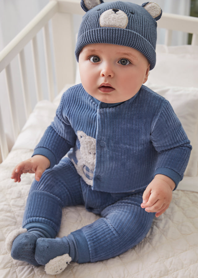 Mayoral Corduroy baby boys babygrow AW24