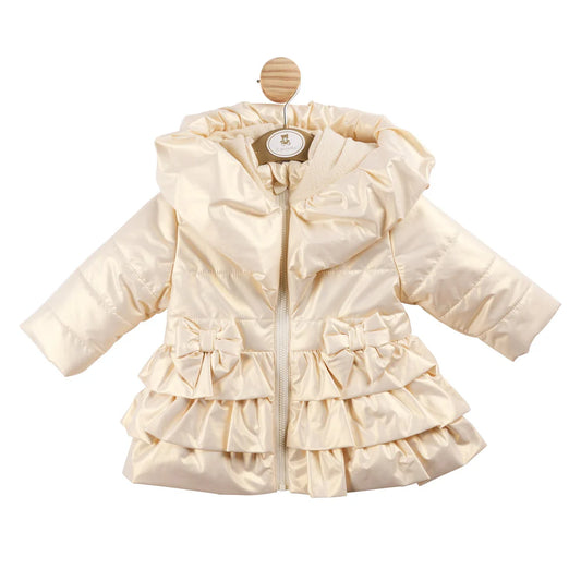 Girls gold winter coats AW24 -PRE ORDER