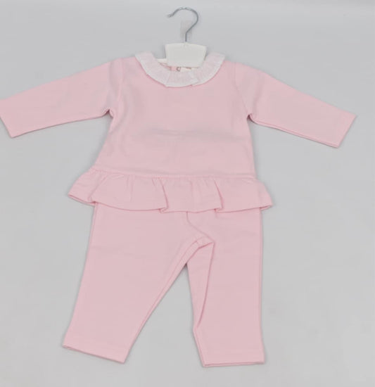 Baby girls pink 2 piece set