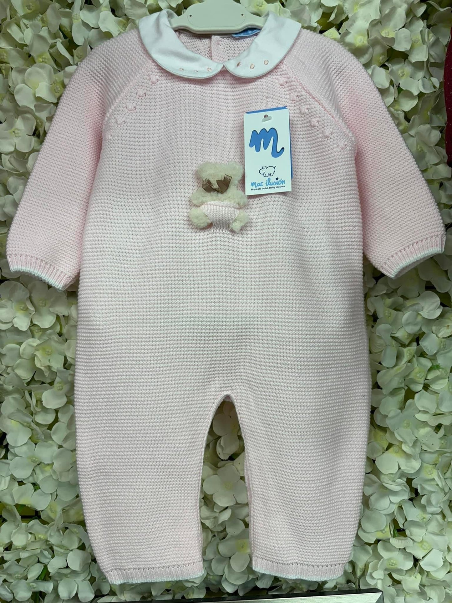 Baby girls footless romper set AW24 9449