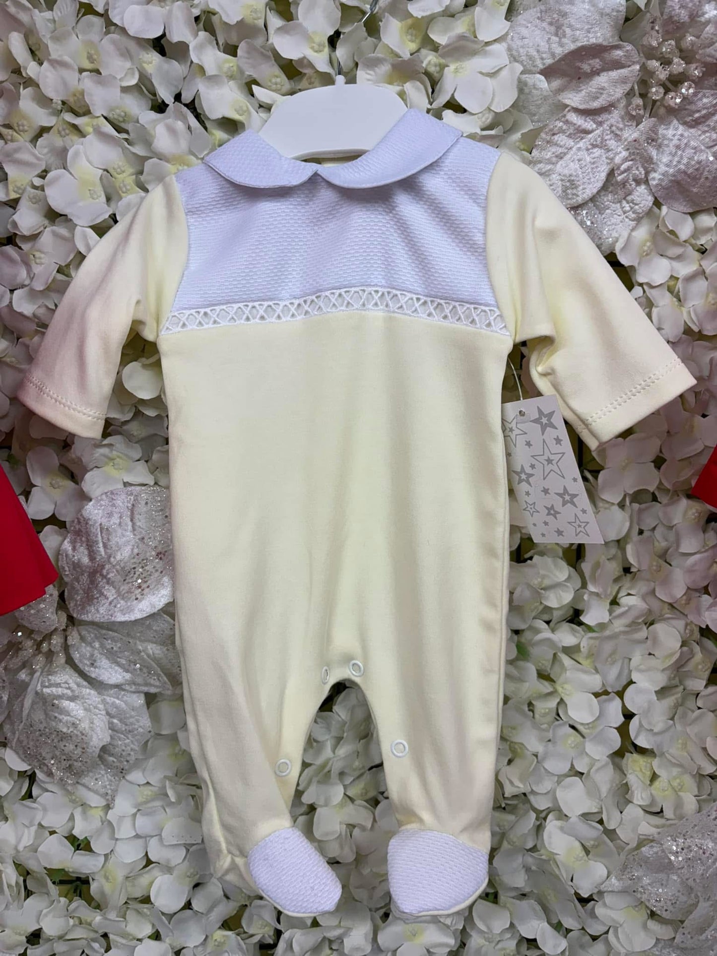 Little stars Lemon baby boys babygrow