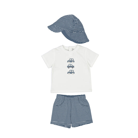 Mayoral boys 3 piece shorts set SS25 1.651 PRE ORDER