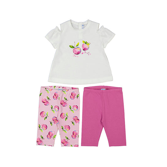 Mayoral 3 piece girls legging set SS25 1.740 PRE ORDER