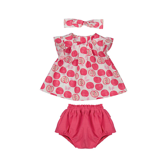 Maroral girls pink apple shorts set SS25 1.260 PRE ORDER