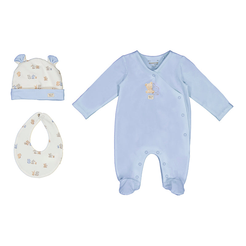 Mayoral baby boys 3 piece babygrow set SS25 9.907 PRE ORDER