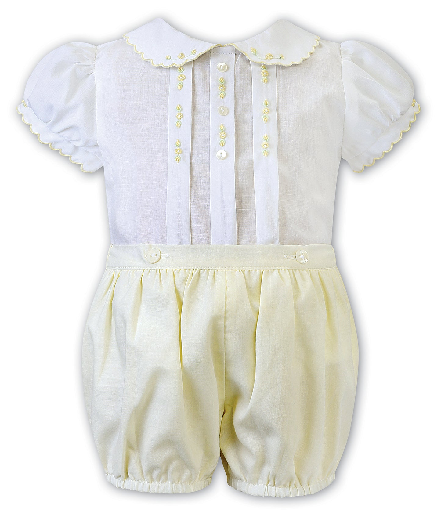 Sarah Louise lemon shorts set SS25 C4500