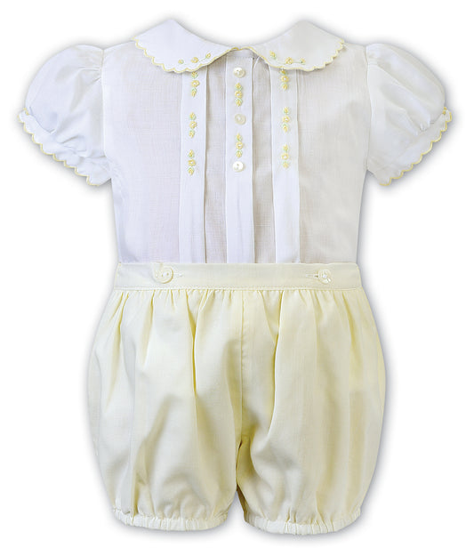 Sarah Louise lemon shorts set SS25 C4500