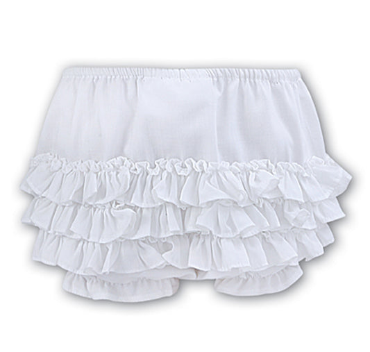 Sarah Louise baby girls frilly knickers