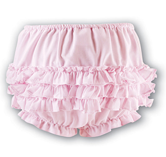 Sarah Louise pink frilly knickers