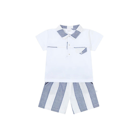 Deolinda nautical boys shorts set SS25 25823