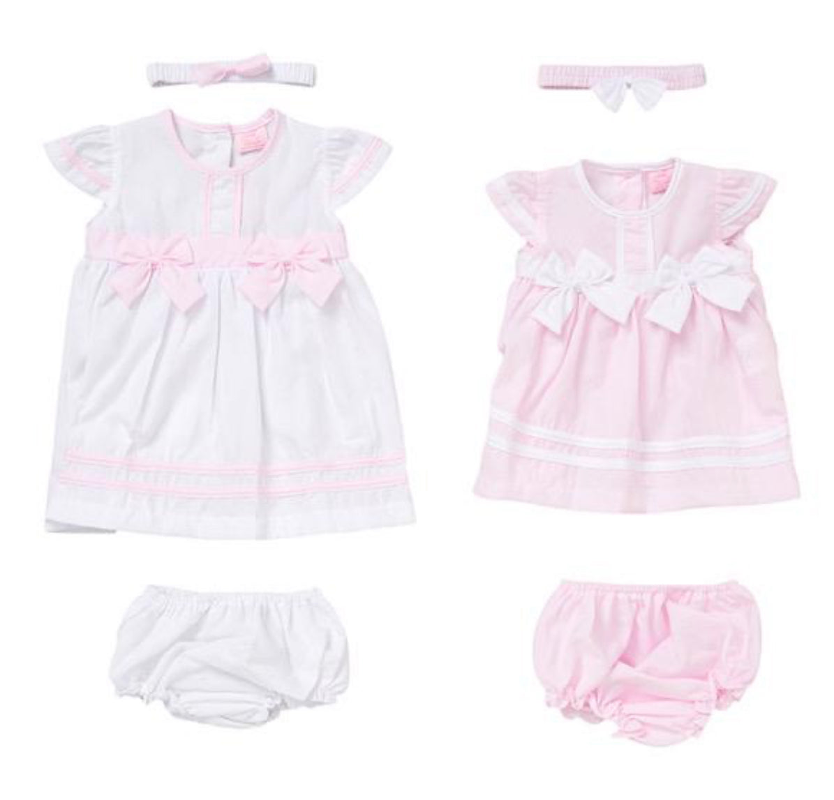 Rockabye baby pink /white sailor dress SS25