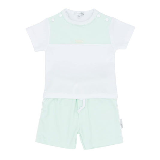 Blues Baby boys mint short set SS25 BB1875