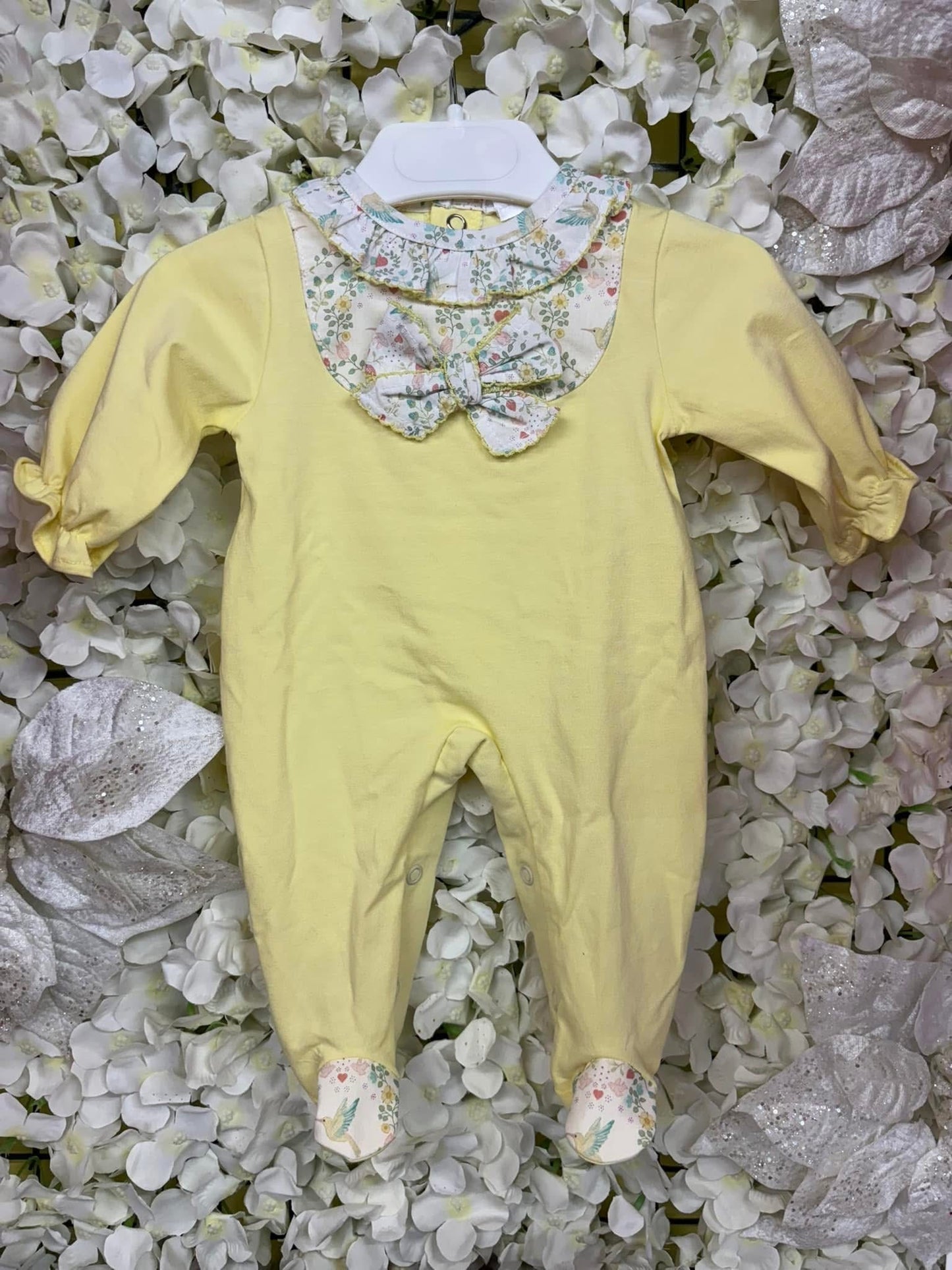 Deolinda lemon babygrow SS25