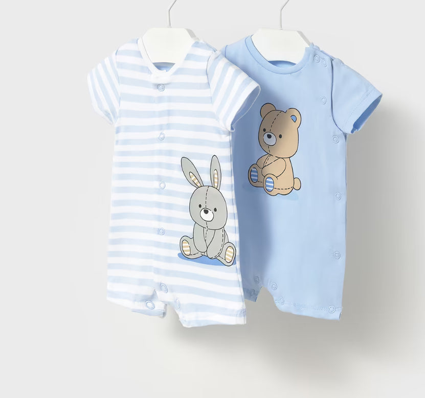 Mayoral baby boys teddy romper SS25 0.1707