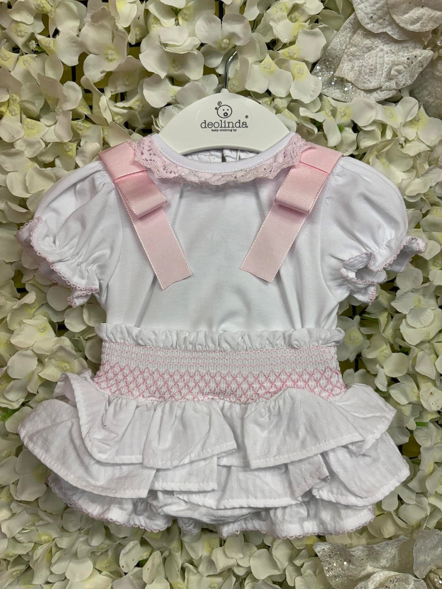 Deolinda smocked jam pants set SS25